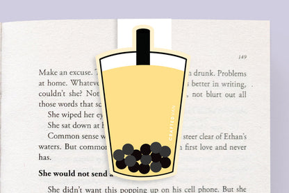 Mango Bubble Tea Jumbo Magnetic Bookmark  - CVJ1240MANG