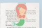 Mermaid Jumbo Magnetic Bookmark - CVJ1141MERM