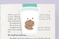 Milk Holding Cookie Jumbo Magnetic Bookmark - CVJ1259MILK