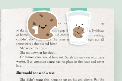 Cookies and Milk Mini Magnetic Bookmarks 2-pack - CVM1308COOK