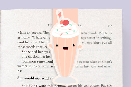 Milkshake Jumbo Magnetic Bookmark - CVJ1247MILK