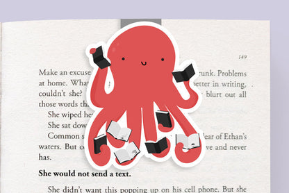 Octopus Jumbo Magnetic Bookmark - CVJ1018OCTO