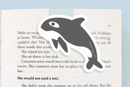 Orca Jumbo Magnetic Bookmark - CVJ1086ORCA