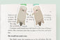 Otters Mini Magnetic Bookmarks 2-Pack - CVM1029OTTE
