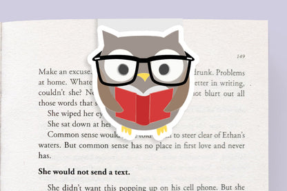Owl Jumbo Magnetic Bookmark - CVJ1016OWL
