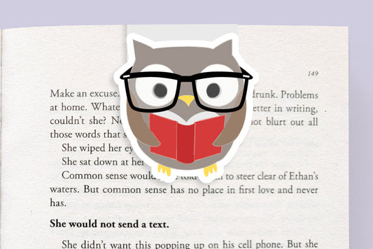 Owl Jumbo Magnetic Bookmark - CVJ1016OWL
