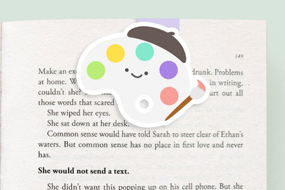 Paint Palette Jumbo Magnetic Bookmark - CVJ1126PALE
