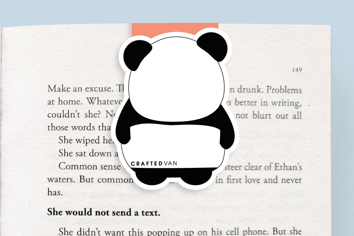 Panda Jumbo Magnetic Bookmark - CVJ1207PAND