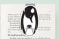 Penguin with Baby Jumbo Magnetic Bookmark - CVJ1146MPEN