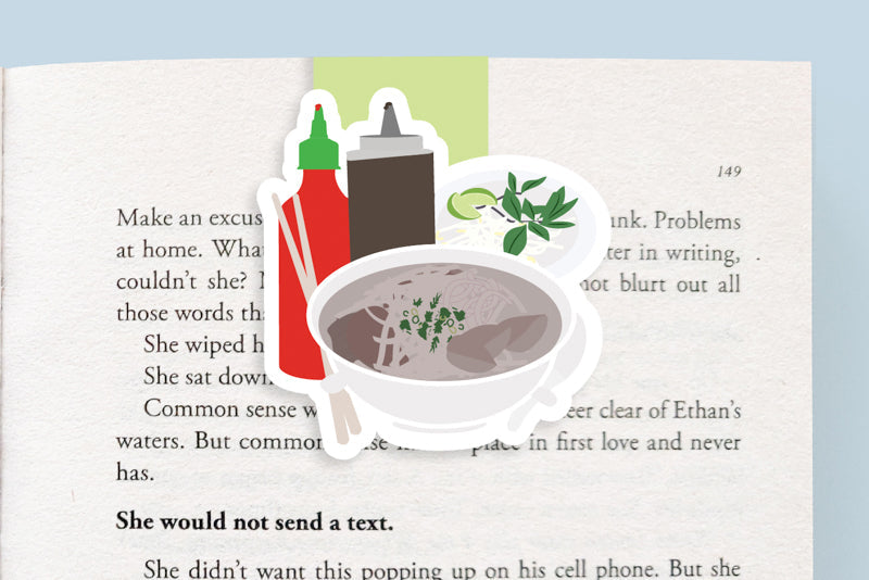 Pho Jumbo Magnetic Bookmark - CVJ1256PHO