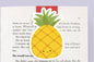 Pineapple Jumbo Magnetic Bookmark - CVJ1258PINE