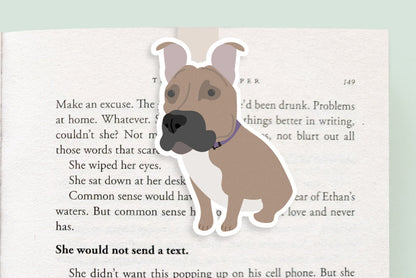 Pitbull Dog Jumbo Magnetic Bookmark - CVJ1170PITB