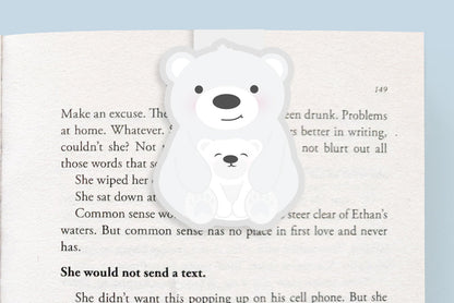 Polar Bear Jumbo Magnetic Bookmark - CVJ1088POLA