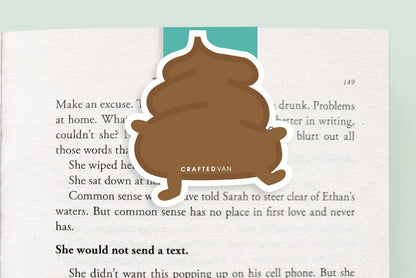 Poop Jumbo Magnetic Bookmark - CVJ1294POOP