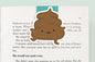 Poop Jumbo Magnetic Bookmark - CVJ1294POOP