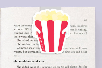 Popcorn Jumbo Magnetic Bookmark - CVJ1420POPC