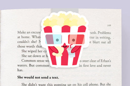 Popcorn Jumbo Magnetic Bookmark - CVJ1420POPC