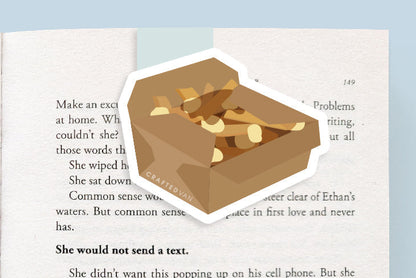Poutine Jumbo Magnetic Bookmark - CVJ1094POUT