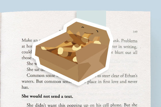 Poutine Jumbo Magnetic Bookmark - CVJ1094POUT