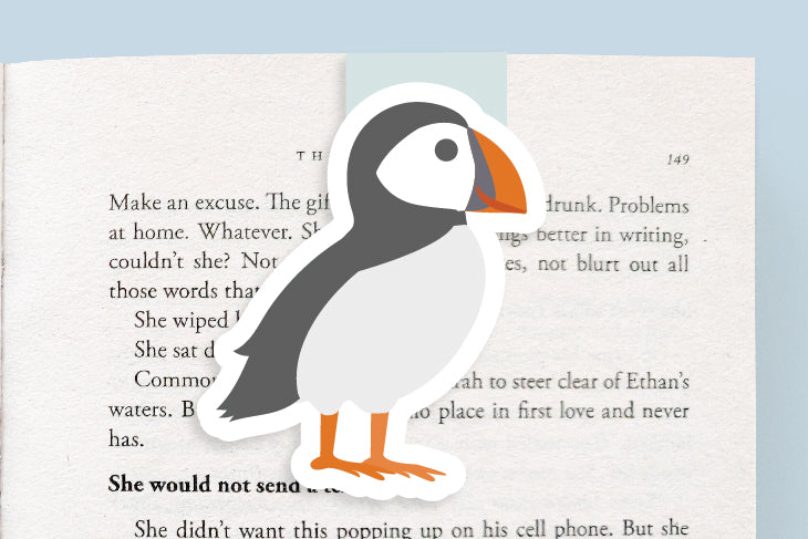 Puffin Bird Jumbo Magnetic Bookmark - CVJ1098PUFF