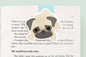 Pug Dog Jumbo Magnetic Bookmark - CVJ1159PUGD