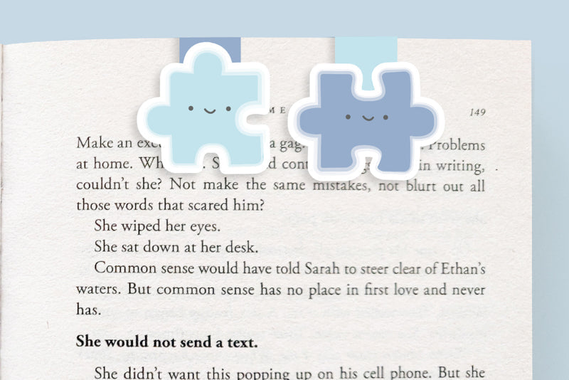 Puzzle Mini Magnetic Bookmarks - CVM1305PUZZ