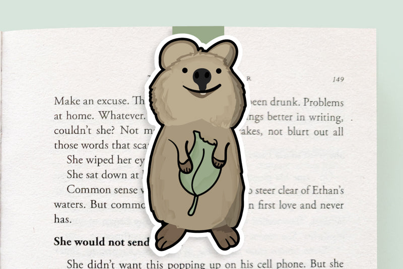 Quokka Jumbo Magnetic Bookmark - CVJ1209QUOK