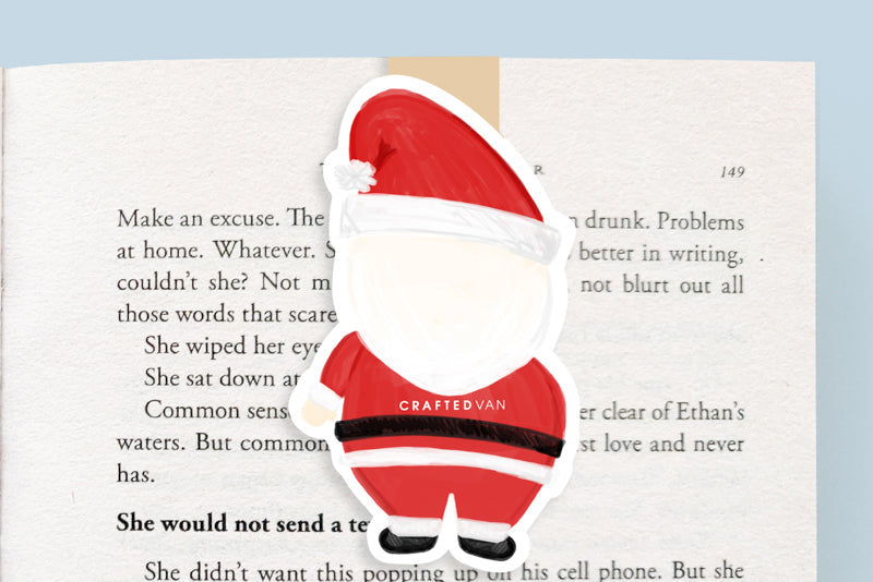 Santa Jumbo Magnetic Bookmark - CVJ1237SANT