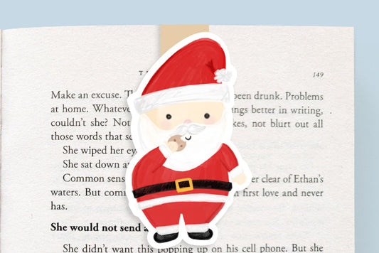 Santa Jumbo Magnetic Bookmark - CVJ1237SANT