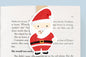 Santa Jumbo Magnetic Bookmark - CVJ1237SANT