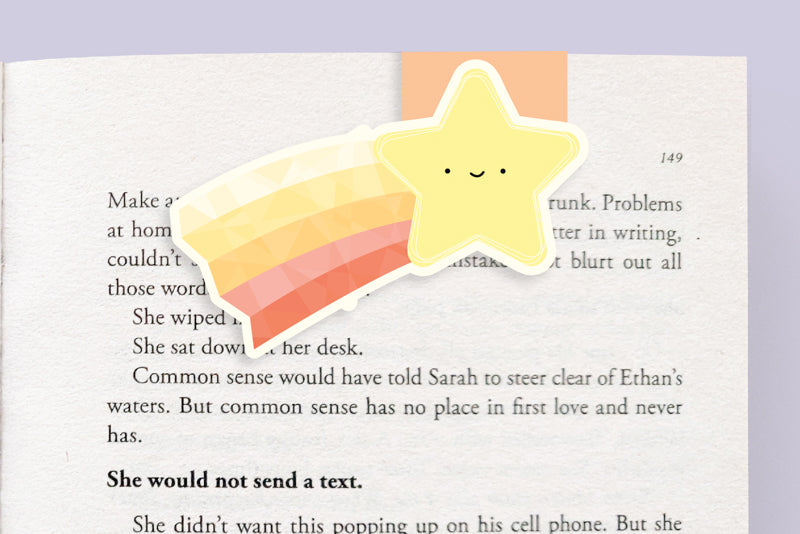 Shooting Star Jumbo Magnetic Bookmark - CVJ1298SHOO