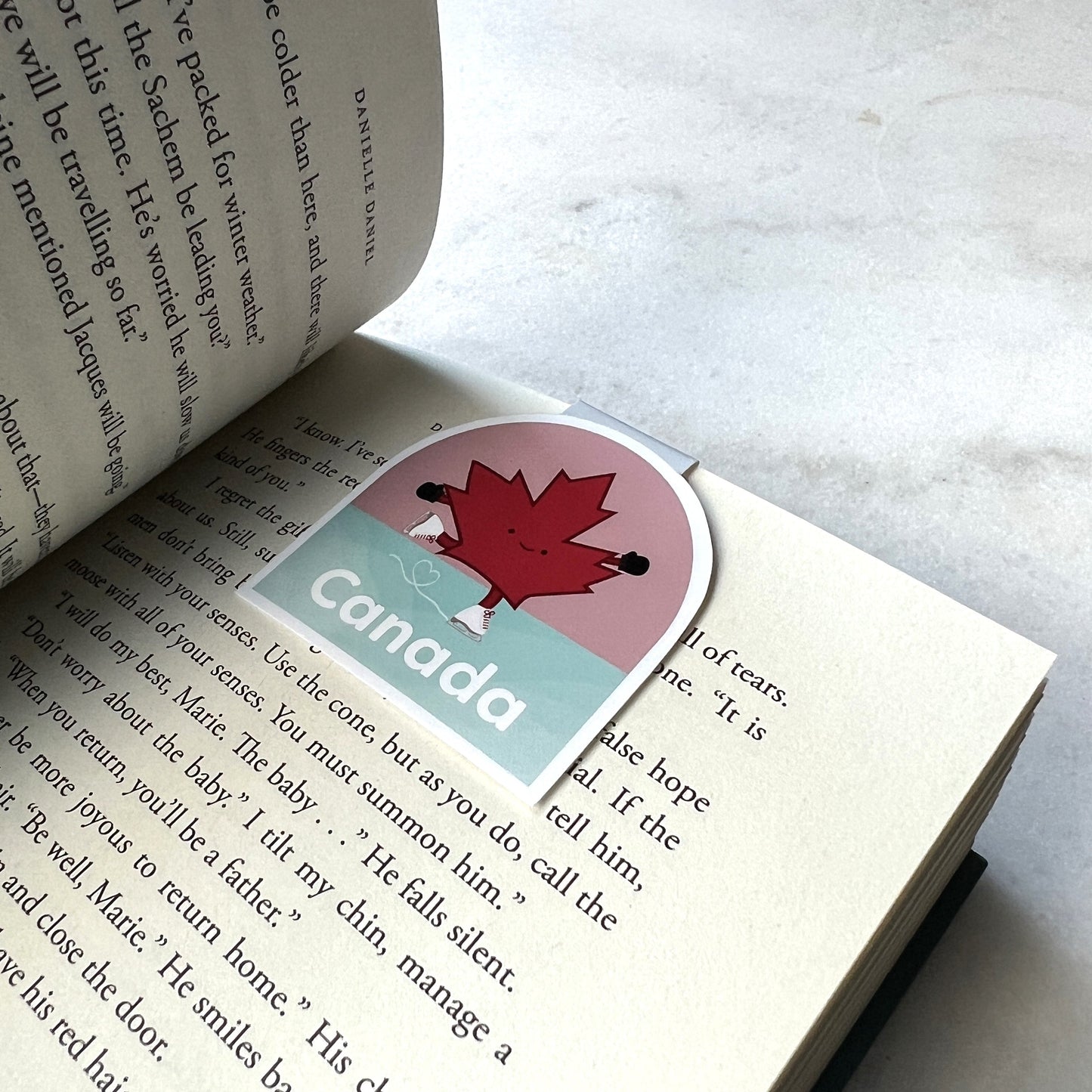 Canada Bookmark - Ice Skater - CVJ1436CAIC