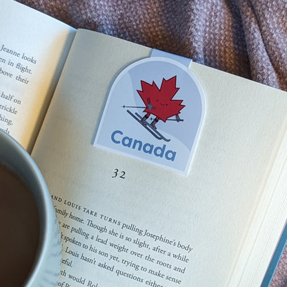 Canada Bookmark - Skier - CVJ1435CASK