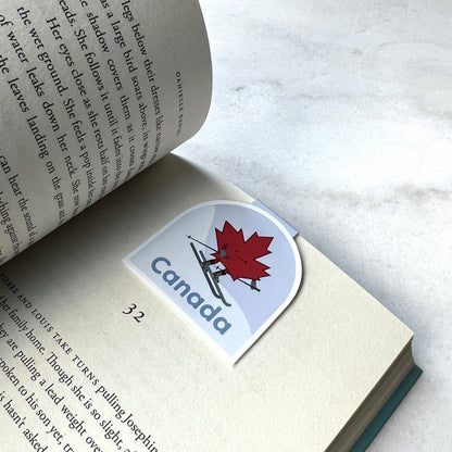 Canada Bookmark - Skier - CVJ1435CASK