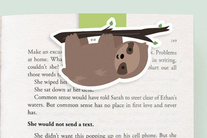 Sloth Jumbo Magnetic Bookmark - CVJ1015SLOT