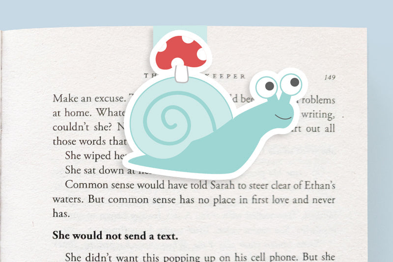 Snail Jumbo Magnetic Bookmark - CVJ1157SNAI