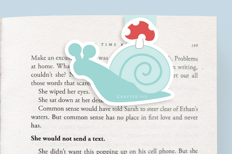Snail Jumbo Magnetic Bookmark - CVJ1157SNAI