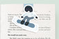 Snowboarder Jumbo Magnetic Bookmark - CVJ1236SNOW