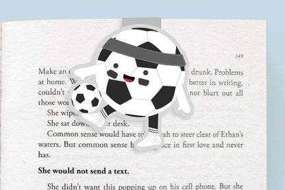 Soccer Jumbo Magnetic Bookmark - CVJ1108SOCC