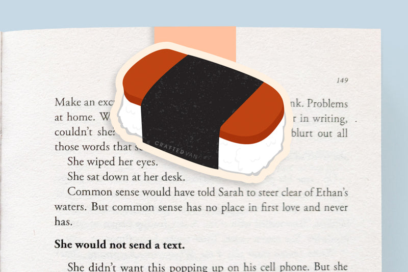 Spam Musubi Jumbo Magnetic Bookmark - CVJ1266SPAM