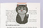 Squinty Grey Cat Jumbo Magnetic Bookmark - CVJ1179SQUI