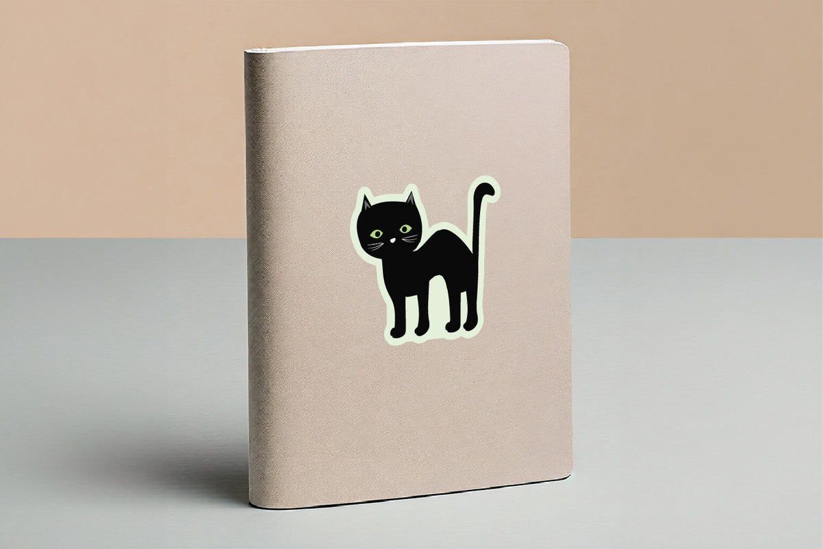 Black Cat Sticker - CVS1381BCAT