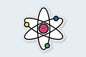 Atom Sticker - CVS1378ATOM