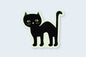 Black Cat Sticker - CVS1381BCAT