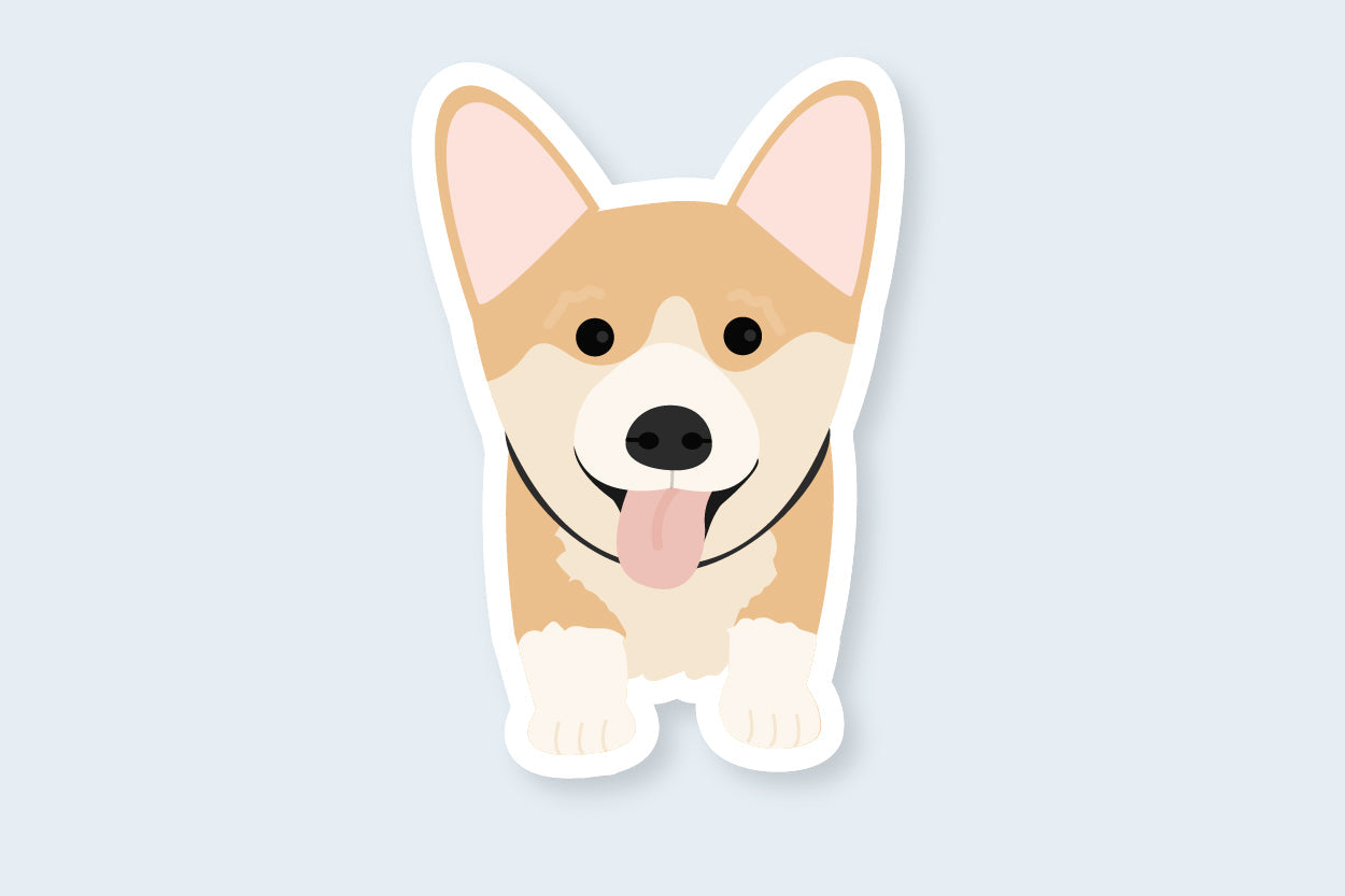 Corgi Sticker - CVS1384CORG