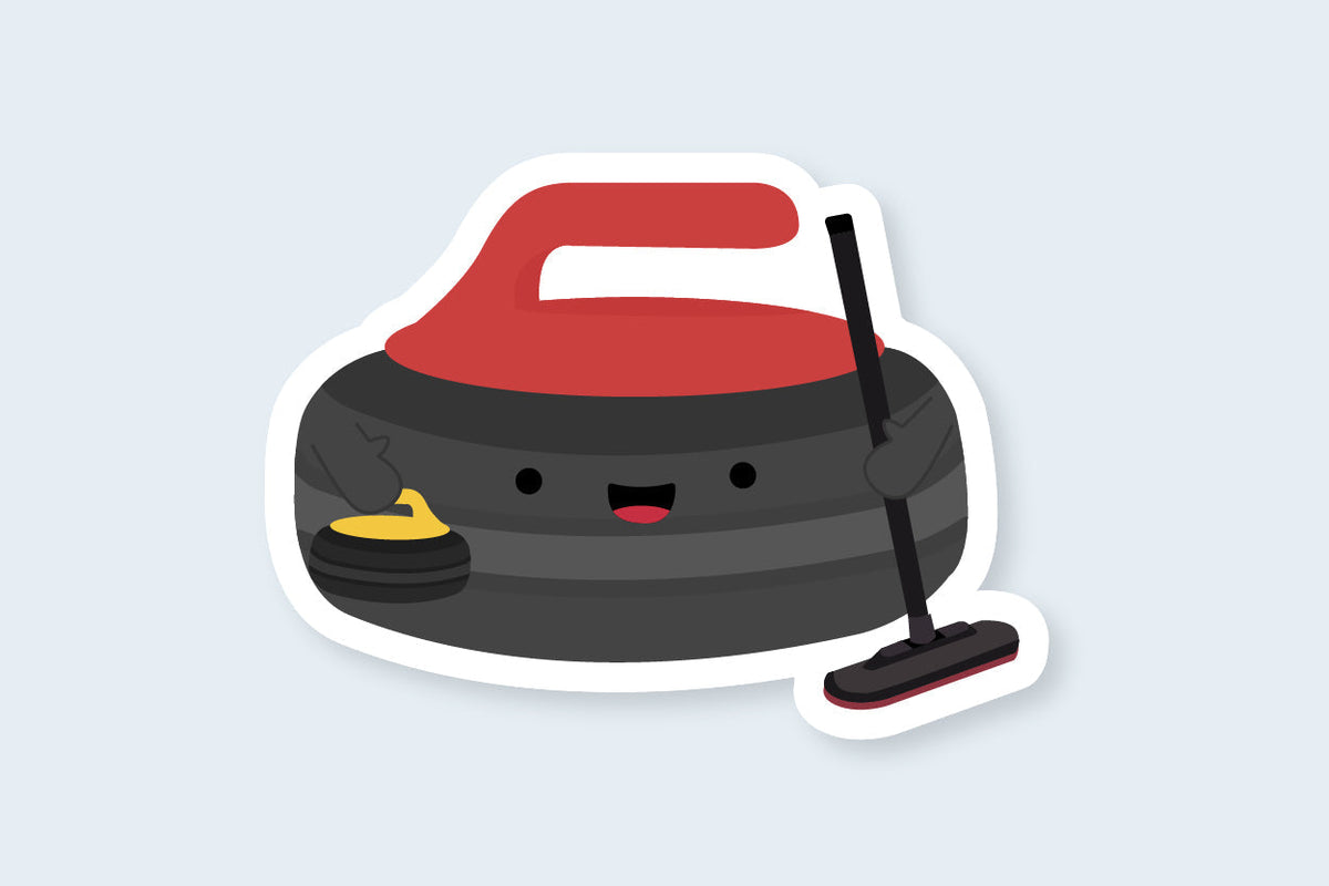 Curling Sticker - CVS1385CURL