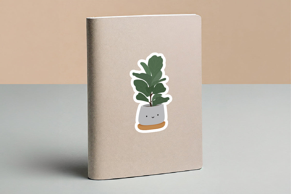 Fiddle Fig Plant Sticker - CVS1391FIGP