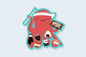 Sushi Octopus Sticker - CVS1407SOCT