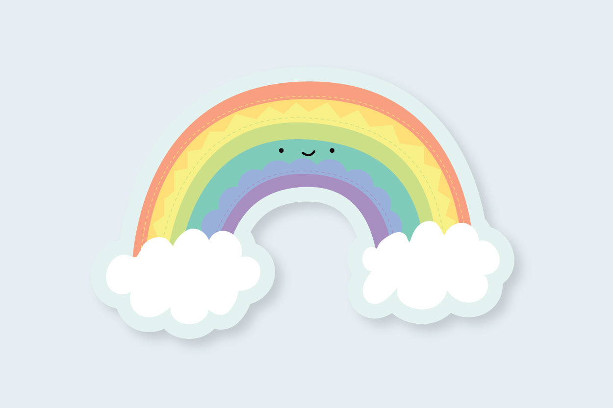 Rainbow Sticker - CVS1402RBOW