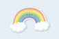 Rainbow Sticker - CVS1402RBOW